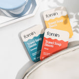 Travel Size Soap Sheets Tin | Eco-Friendly | Hand Soap: Lavender / 100 Sheets (1 Pack)