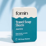 Travel Size Soap Sheets Tin | Eco-Friendly | Hand Soap: Lavender / 100 Sheets (1 Pack)