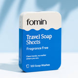 Travel Size Soap Sheets Tin | Eco-Friendly | Hand Soap: Lavender / 100 Sheets (1 Pack)