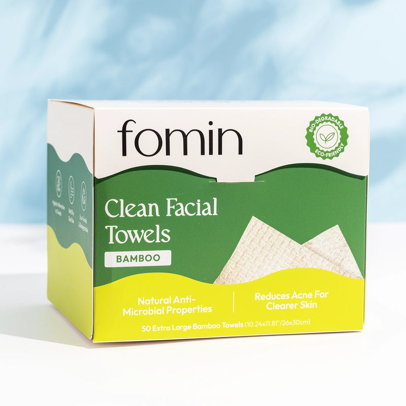 Fomin Clean Facial Towels | Bamboo – Secret Service Beauty