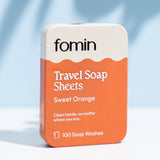 Travel Size Soap Sheets Tin | Eco-Friendly | Hand Soap: Lavender / 100 Sheets (1 Pack)