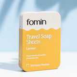 Travel Size Soap Sheets Tin | Eco-Friendly | Hand Soap: Lavender / 100 Sheets (1 Pack)