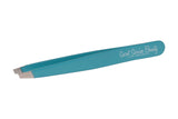 Aqua Stainless Steel Italian Tweezers