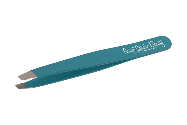 Aqua Stainless Steel Italian Tweezers