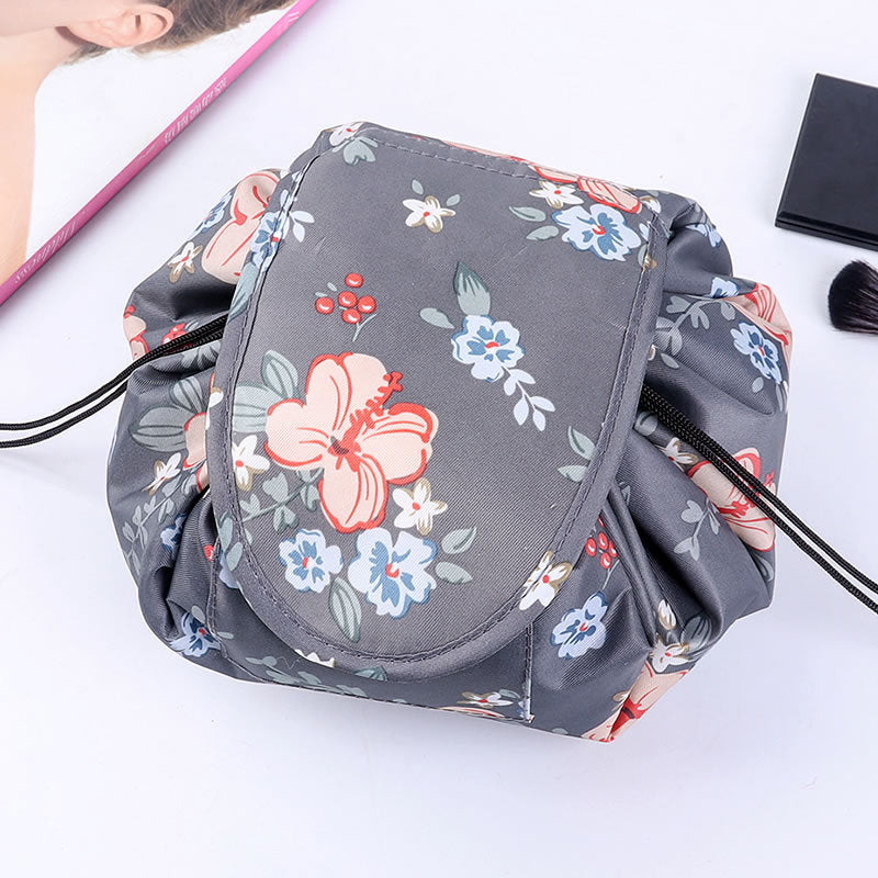 drawstring cosmetic makeup travel bag Waterproof Drawstring Cosmetic Travel Bag With Storage for Makeup