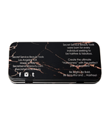 White She said Yes Stainless Steel Italian Tweezers Mirrored Tin